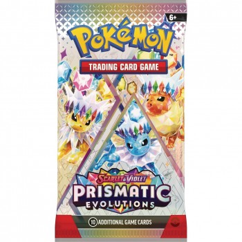 Pokemon Scarlet & Violet: Prismatic Evolutions papildymų rinkinys